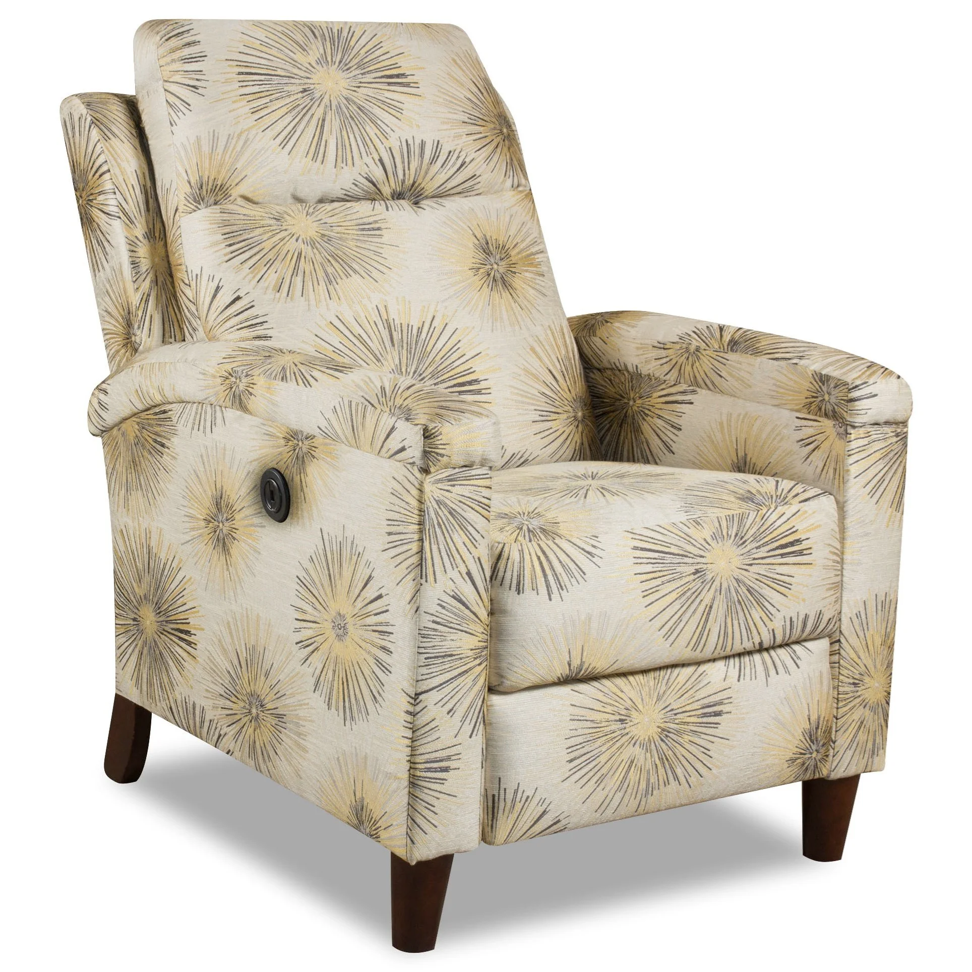 Southern Motion Glitz 1647PLUS High Leg PowerPlus Recliner with USB Charging Port Furniture